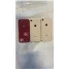 Image 2 : 3 APPLE IPHONE 8, PRODUCT RED AND 2 ROSE GOLD  - PARTS ONLY, NOT GUARANTEED TO WORK