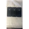 Image 2 : 3 APPLE IPHONE 8 BLACK - PARTS ONLY, NOT GUARANTEED TO WORK