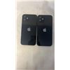 Image 2 : 2 APPLE IPHONE 12, BLACK - PARTS ONLY, NOT GUARANTEED TO WORK