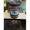 Image 2 : METAL COAT OF ARMS AND COLLECTIBLE TIN KEGS AND STEINS