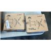 Image 2 : VIVO TRIPLE MONITOR MOUNT AND 2 FULL MOTION TV MOUNTS