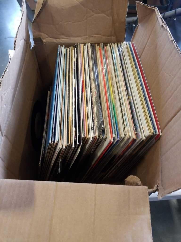 50 X 12" Vinyl Mystery Bundle – Mixed Genres, Random Job Lot (1970s-1990s)