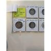 Image 2 : 7 CANADIAN 50 CENT COINS - OVER 50 YEARS OLD 1968-74 ALL YEARS