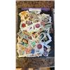 Image 2 : LOT OF OVER 600 STAMPS