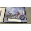 Image 2 : J ROBERTS SIGNED BLUEBIRD PRINT AND HARLEY DAVIDSON PRINT