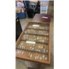 Image 1 : COLLECTIBLE SPOONS IN DISPLAY RACK INCLUDING VINTAGE MICKEY MOUSE