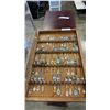 Image 2 : COLLECTIBLE SPOONS IN DISPLAY RACK INCLUDING VINTAGE MICKEY MOUSE