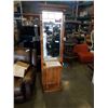 Image 1 : 4 HOOK HALLWAY ENTRANCE SHELF WITH MIRROR