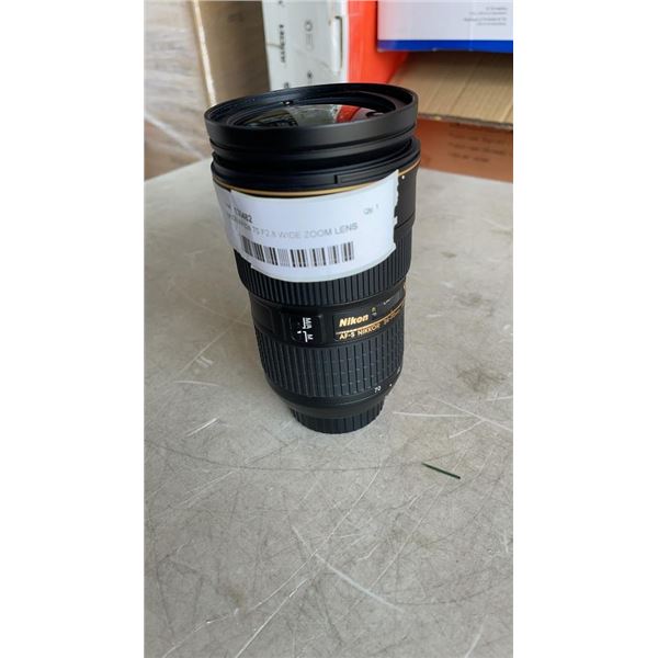 NIKON AFS24 70 F2.8 WIDE ZOOM LENS - RETAIL $2249