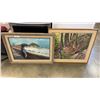 Image 1 : 2 FRAMED PAINTINGS