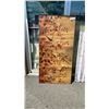 Image 2 : LARGE PAINTING ON WOOD AND LARGE CANVAS PRINT