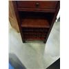 Image 2 : WINE STAND WITH DRAWER