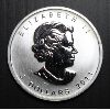 Image 2 : 2011 CANADA 1 OZ 9999 SILVER $5 MAPLE LEAF COIN