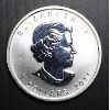 Image 2 : 2011 CANADA 1 OZ 9999 SILVER $5 MAPLE LEAF COIN