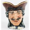 Image 2 : ROYAL DOULTON DICK TRUPIN TOBY MUG WITH PISTOL HANDLE