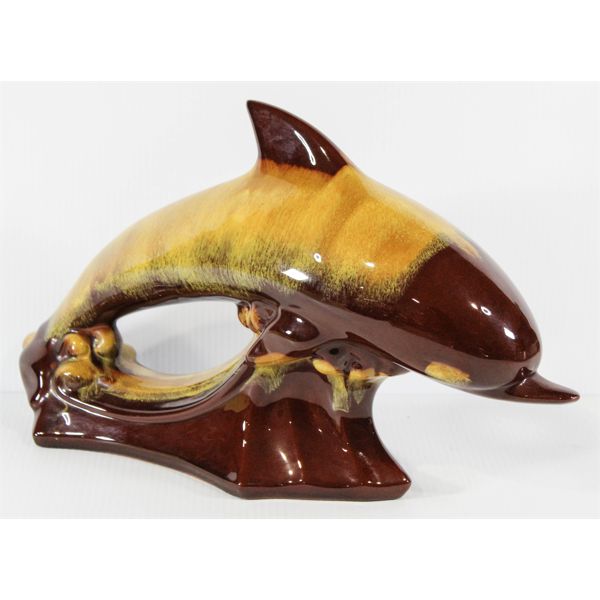 BLUE MOUNTAIN POTTERY DOLPHIN