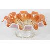 Image 1 : CARNIVAL GLASS FLUTED CANDY DISH