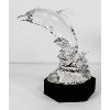 Image 1 : WONDERS OF THE WILD LEAD CRYSTAL DOLPHIN - GERMANY