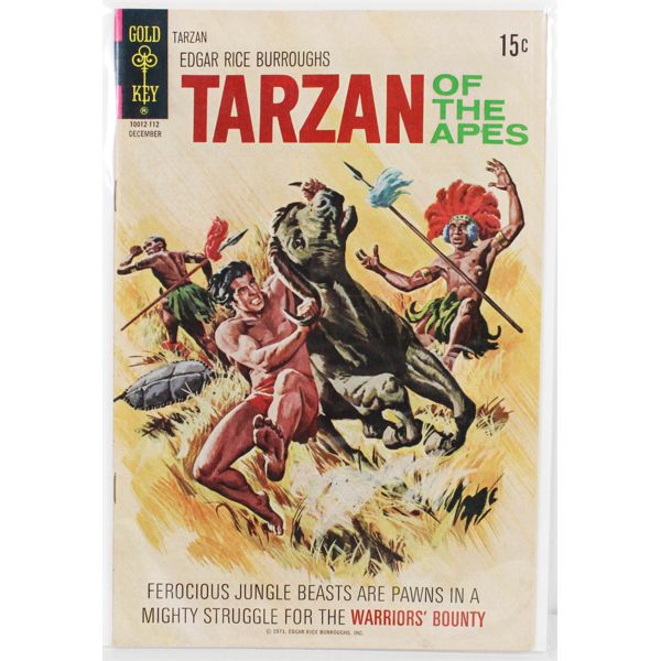 GOLD KEY TARZAN OF THE APES WARRIORS BOUNTY 