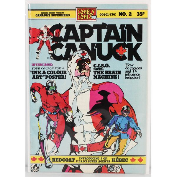 #2 CAPTAIN CANUCK COMIC BOOK