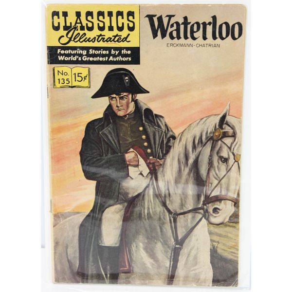 CLASSICS #135 WATERLOO 15¢ COMIC BOOK