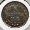 Image 1 : NEWFOUNDLAND 1942 SILVER 5 CENT COIN