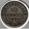 Image 1 : NEWFOUNDLAND 1941 SILVER 10 CENT COIN