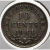 Image 1 : NEWFOUNDLAND 1941 SILVER 10 CENT COIN