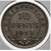 Image 1 : NEWFOUNDLAND 1941 SILVER 10 CENT COIN