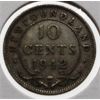 Image 1 : NEWFOUNDLAND 1942 SILVER 10 CENT COIN