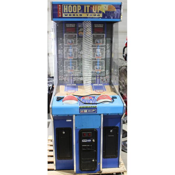 ATARI HOOP IT UP WORLD TOUR 3 ON 3 ARCADE GAME