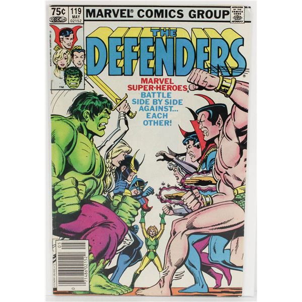 MARVEL #119 THE DEFENDERS COMIC BOOK 