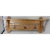 Image 1 : OAK COAT RACK W/ SHELF