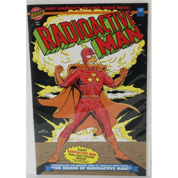 RADIOACTIVE MAN #1 COMIC BOOK  