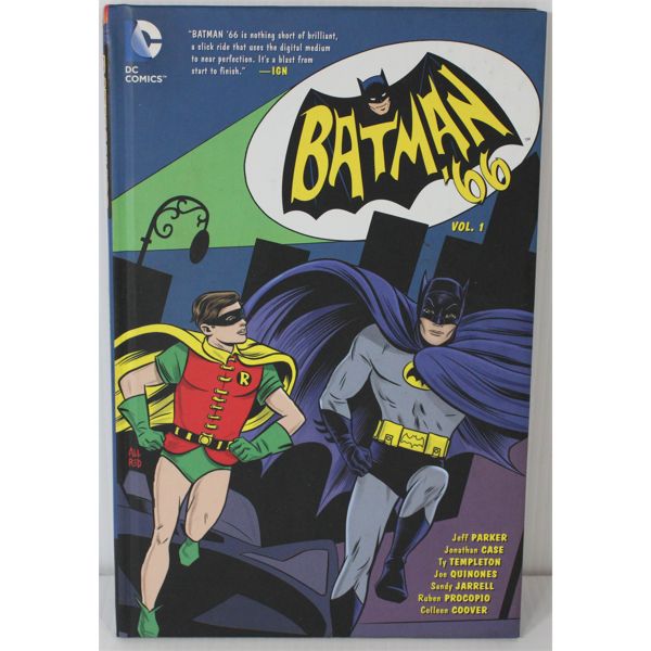 DC COMICS BATMAN 66 VOL 1 HARDCOVER COMIC BOOK 