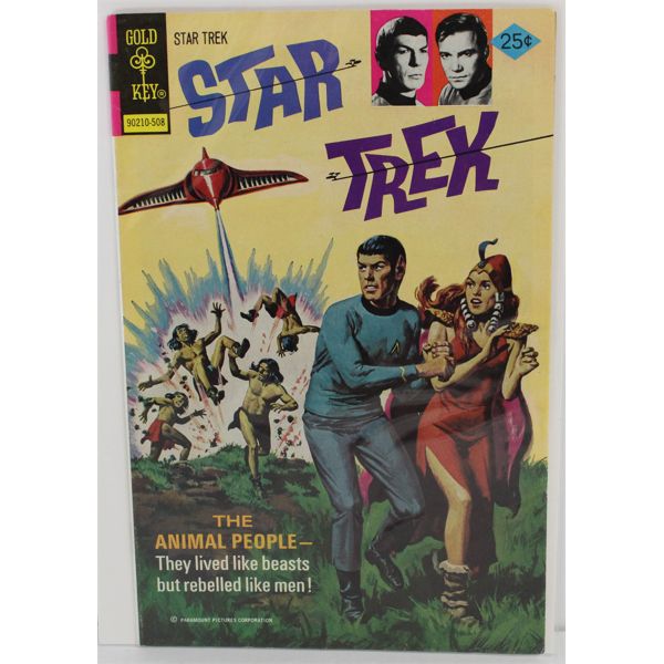 GOLDKEY STAR TREK 25¢ COMIC BOOK THE ANIMAL PEOPLE