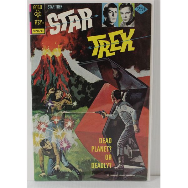 GOLDKEY STAR TREK 25¢ COMIC BOOK THE DEAD PLANET