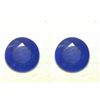 Image 1 : Natural Royal Blue Burma Sapphire Pair 5.25 cts