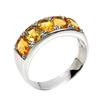 Image 1 : Natural Unheated Brazil Citrine Ring
