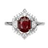 Image 1 : Natural Pigeon Blood Red Ruby Ring