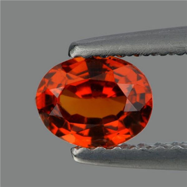 Natural Intense Mandarin Orange Spessartite Garnet{Flawless-VVS}