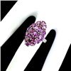 Image 3 : Natural Unheated Rhodolite Garnet Ring