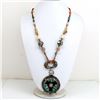 Image 1 : Tibet Natural Stone Tribal Queen Royal Necklace