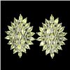 Image 1 : Natural Unheated Marquise Peridot Earrings