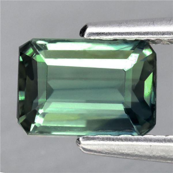 Natural Blue Green Sapphire 1.03 Cts {Flawless-VVS}