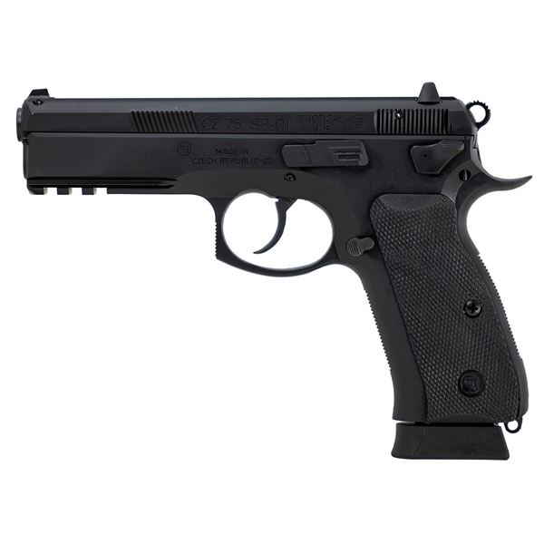 CZ 75 SP-01 TACTICAL 9MM AMBI DECOCKER 19RD