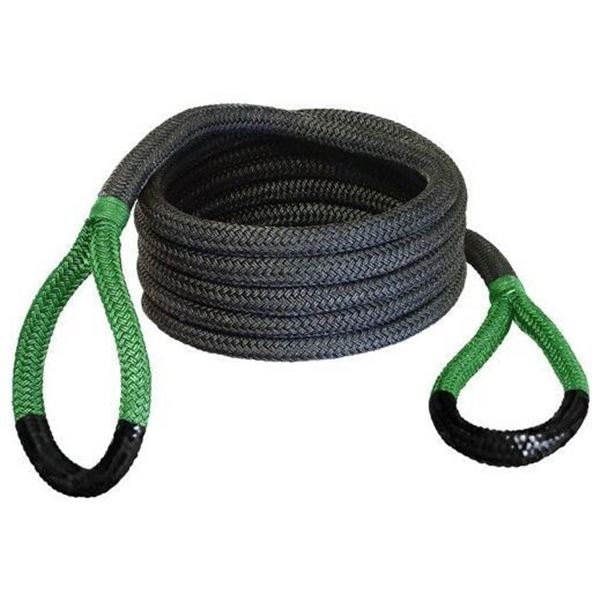 BUBBA ROPE SIDEWINDER 5/8"X20' UTV POWER STRETCH RP GRN EYES