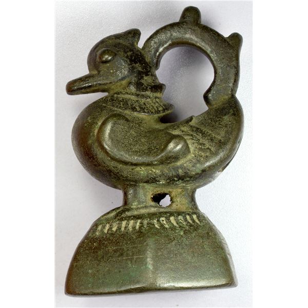 ASIA: BURMA: AE opium weight (1568g), ca. 1785-1867, VF