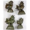 Image 2 : ASIA: BURMA: LOT of 4 bronze opium weights