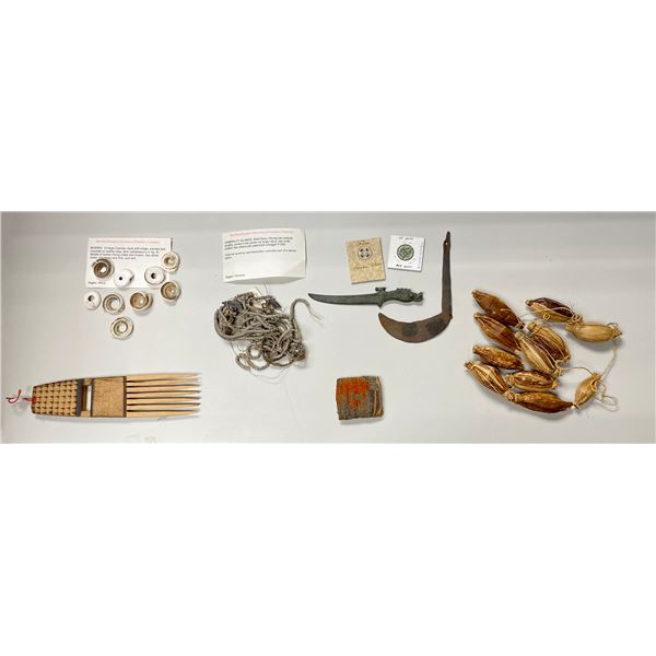 WORLDWIDE: LOT of 8 diverse items